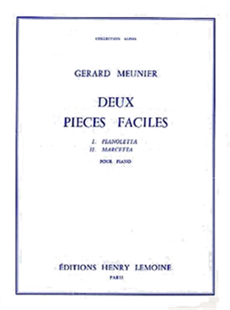 Pièces (2) Pianoletta et Marcetta